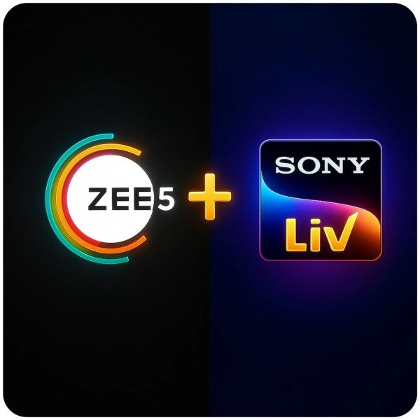 ZEE5 + Sony LIV Combo – 1 Year Subscription