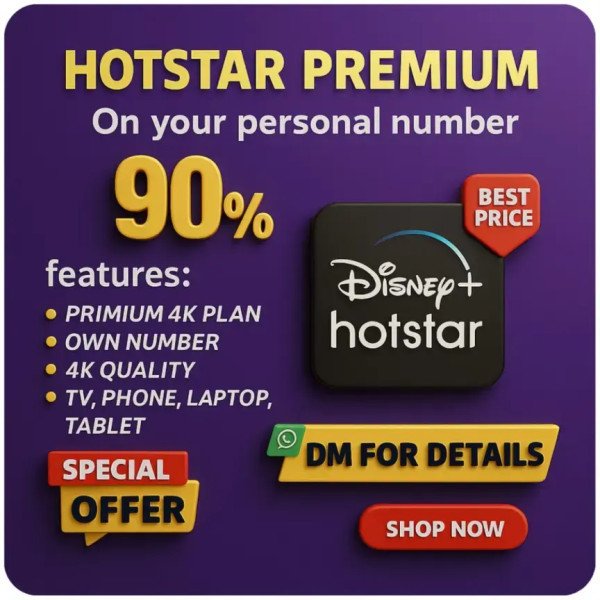 Hotstar 4K Premium subscription