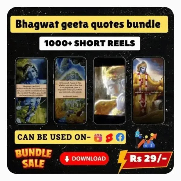 Timeless Wisdom Reels Pack – Bhagavad Gita Edition